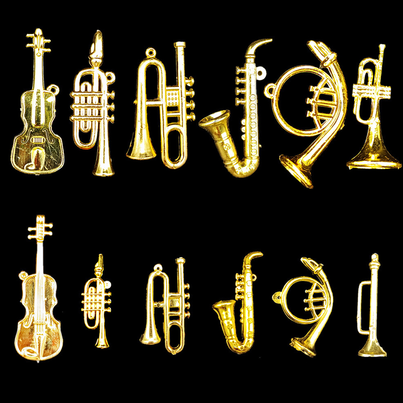 Musical Instrument Music - 5/10/20PCS 다양한 스타일 골드 컬러 미니