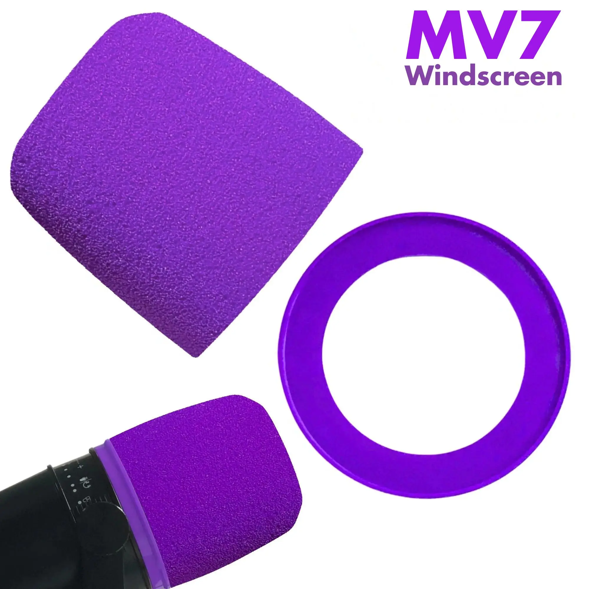 Shure Mic Sm7B - MV7 폼(Shure MV7, MV7i, MV7+, MV7X