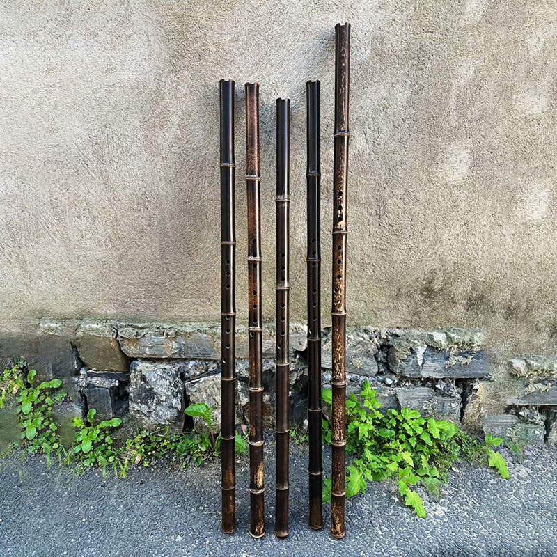 Musical Instrument Xiao - 8홀 퍼플 대나무 샤오 G/F 키
