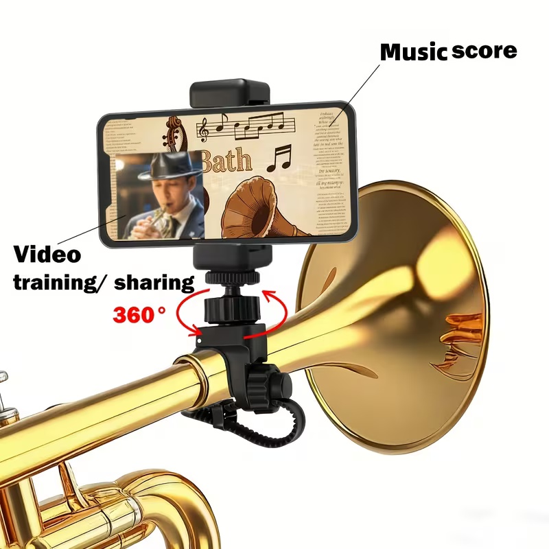 Musical Instruments List - 조절 가능한 360도 ° 트럼펫/플루겔혼/색소폰용 회전