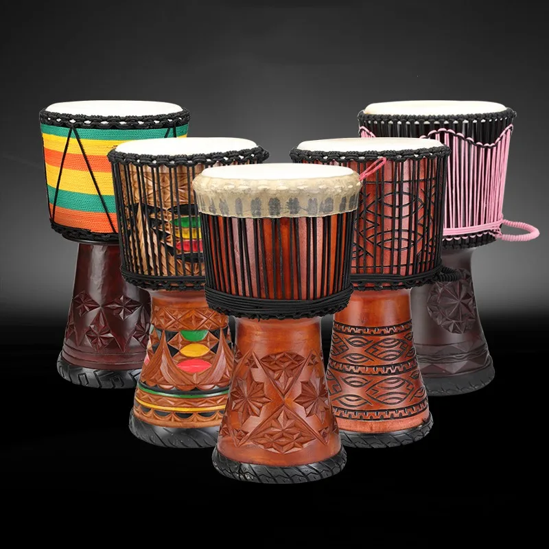 Musical Instrument Types - 12 인치 Djembe 마호가니 아프리카 드럼