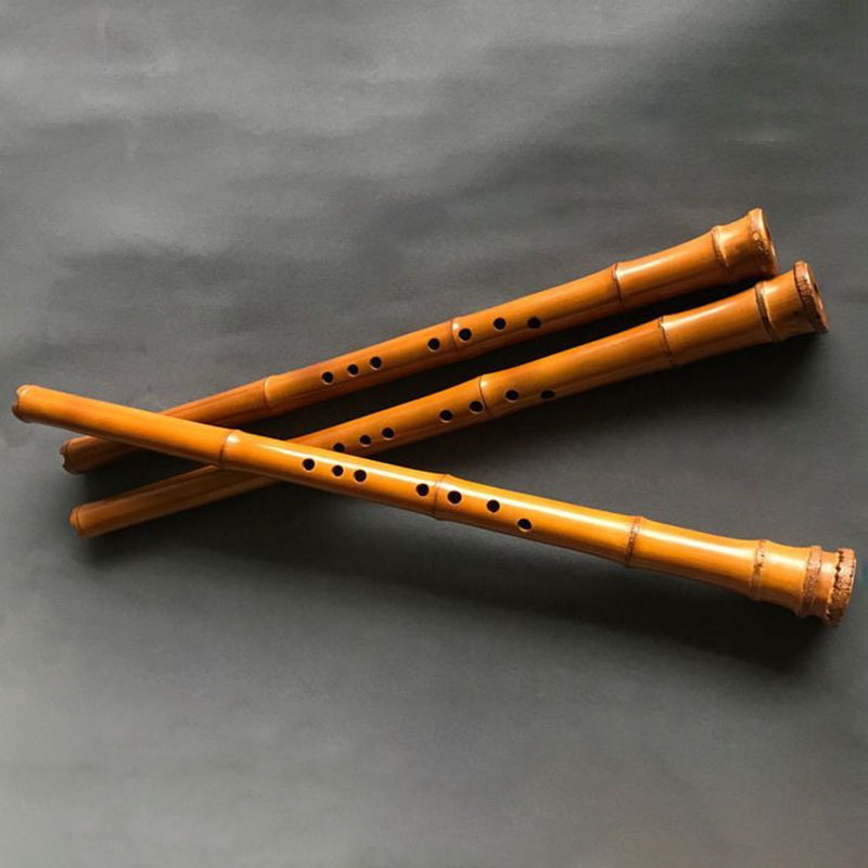 Musical Instrument Xiao - 8홀 대나무 샤오 중국 전통 수직