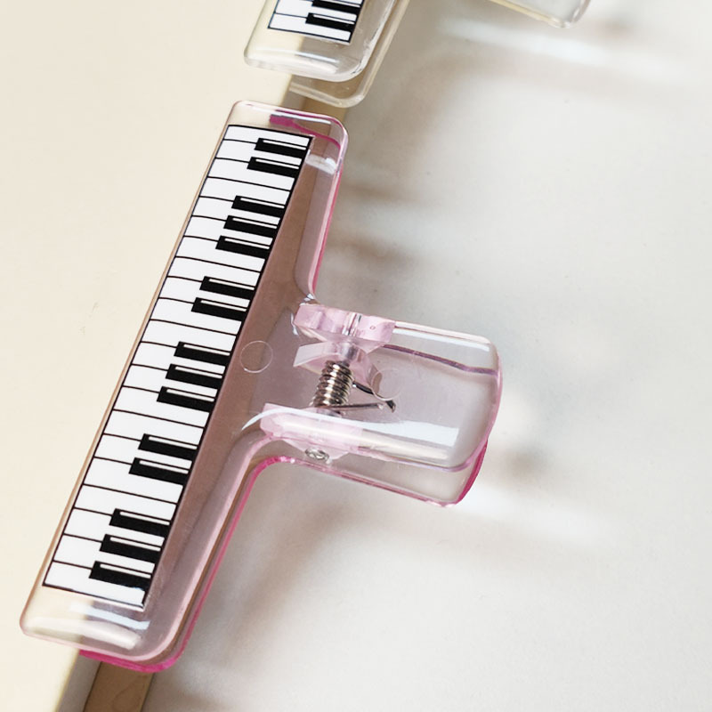 Musical Instruments List - 1Pc 음악 스타일 피아노 패턴 투명