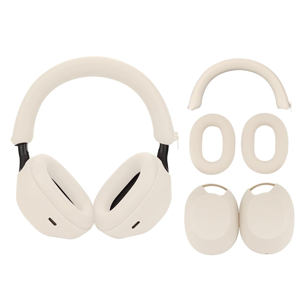 Sony Headphone Wh-1000Xm5 - 소니 WH-1000XM5 헤드폰 실리콘 보호 커버/이어폰