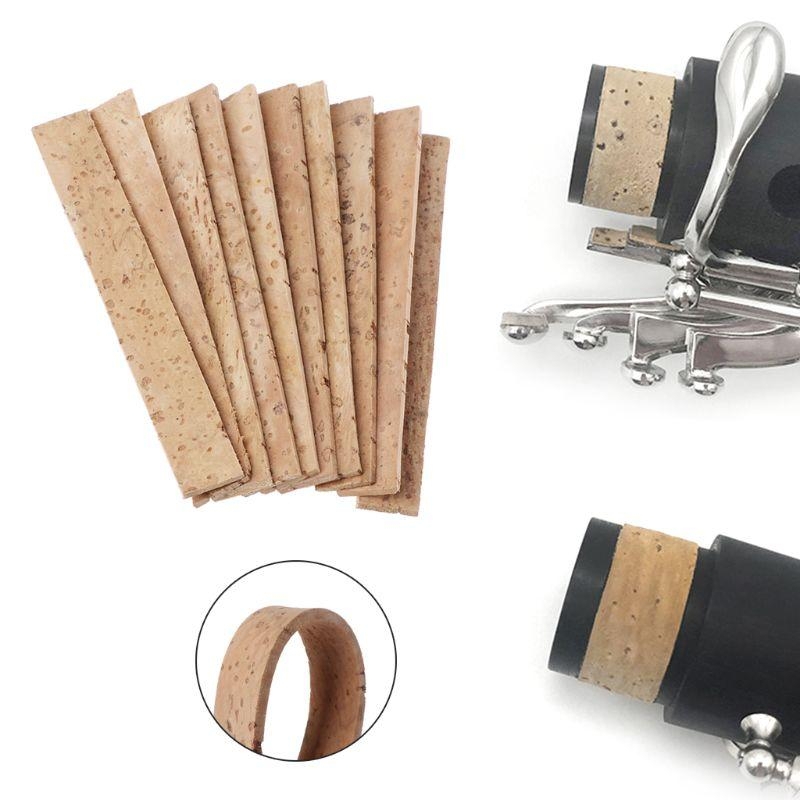 색소폰 악기 용 10pcs 클라리넷 코르크 조인트 코르 - Musical Instruments List 리뷰 및 가격