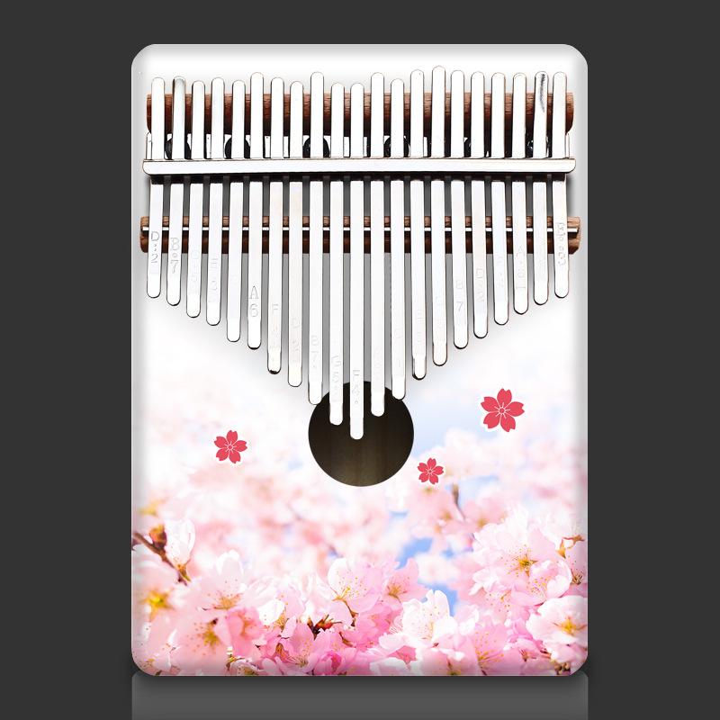 다채로운 21 키 칼림바 어린이 만화 손가락 피아노,  - Musical Instrument Kids 리뷰 및 가격