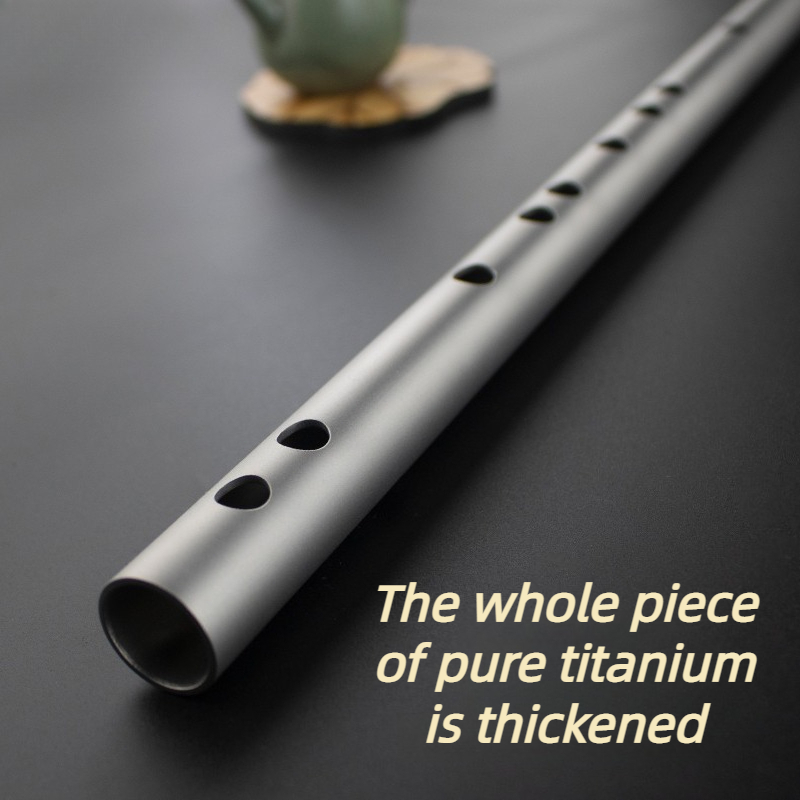 티타늄 합금 플루트 전문 전통 플루트 초보자용 횡형 플 - Musical Instrument Fife 리뷰 및 가격