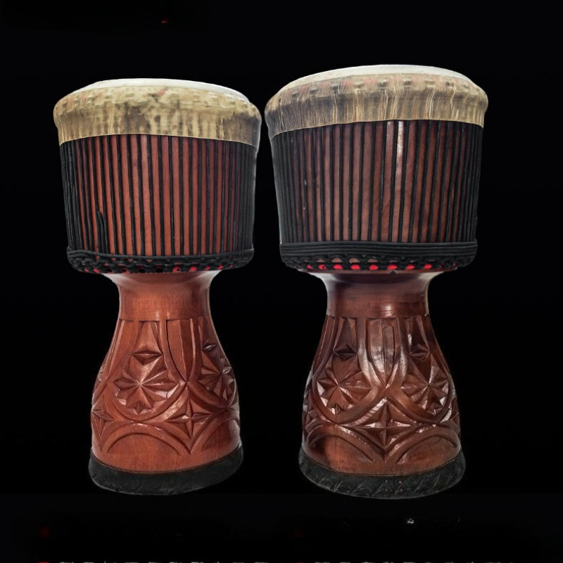 전문 아프리카 Djembe 대형 아프리카 드럼 성인 음 - Musical Instrument Types 리뷰 및 가격