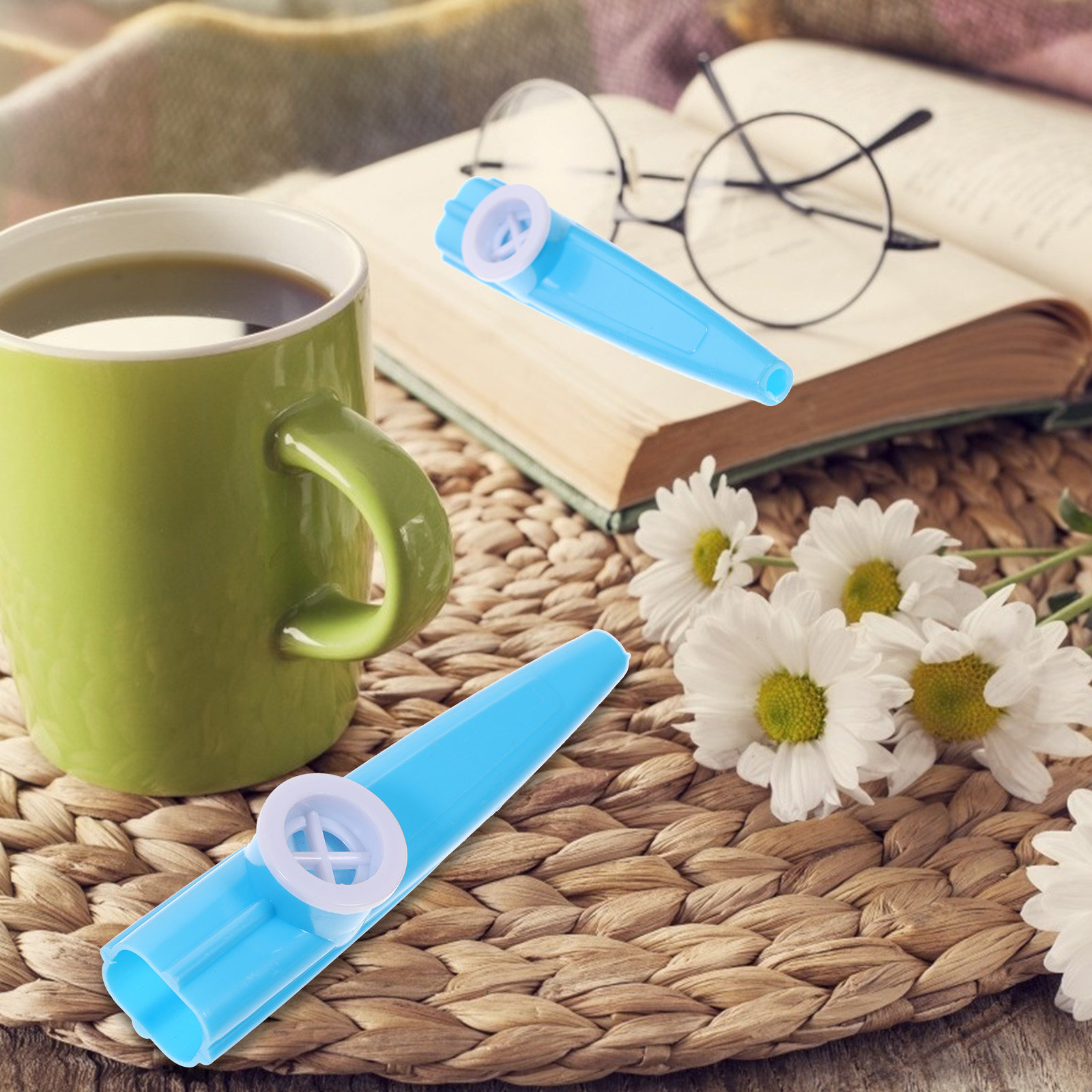 10Pcs Kazoo 악기 다채로운 플라스틱 Kazoo - Musical Instrument Kids 리뷰 및 가격