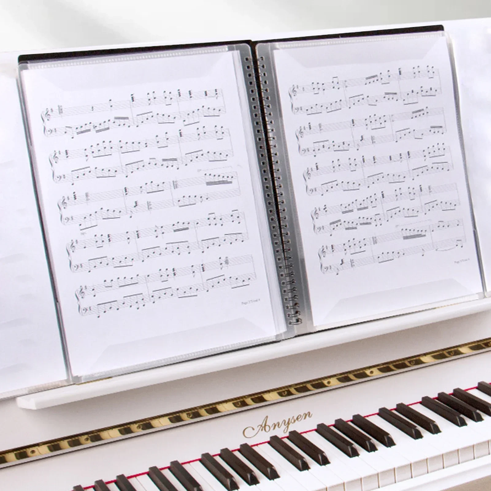 Flatsons 음악 점수 홀더 A4 크기 종이 시트  - Musical Instruments List 리뷰 및 가격