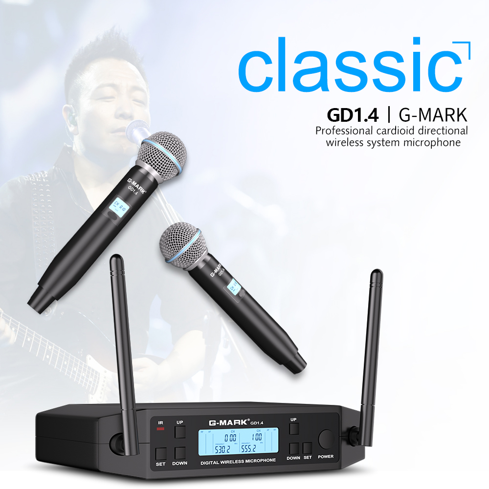 G-MARK GLXD4 전문가용 UHF 무선 마이크 - - Shure Mic Sm7B 리뷰 및 가격