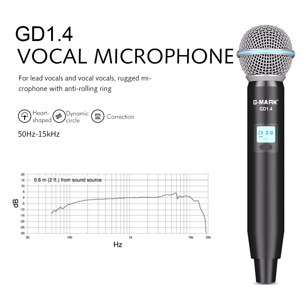 G-MARK GLXD4 전문가용 UHF 무선 마이크 - - Shure Mic Sm7B 리뷰 및 가격