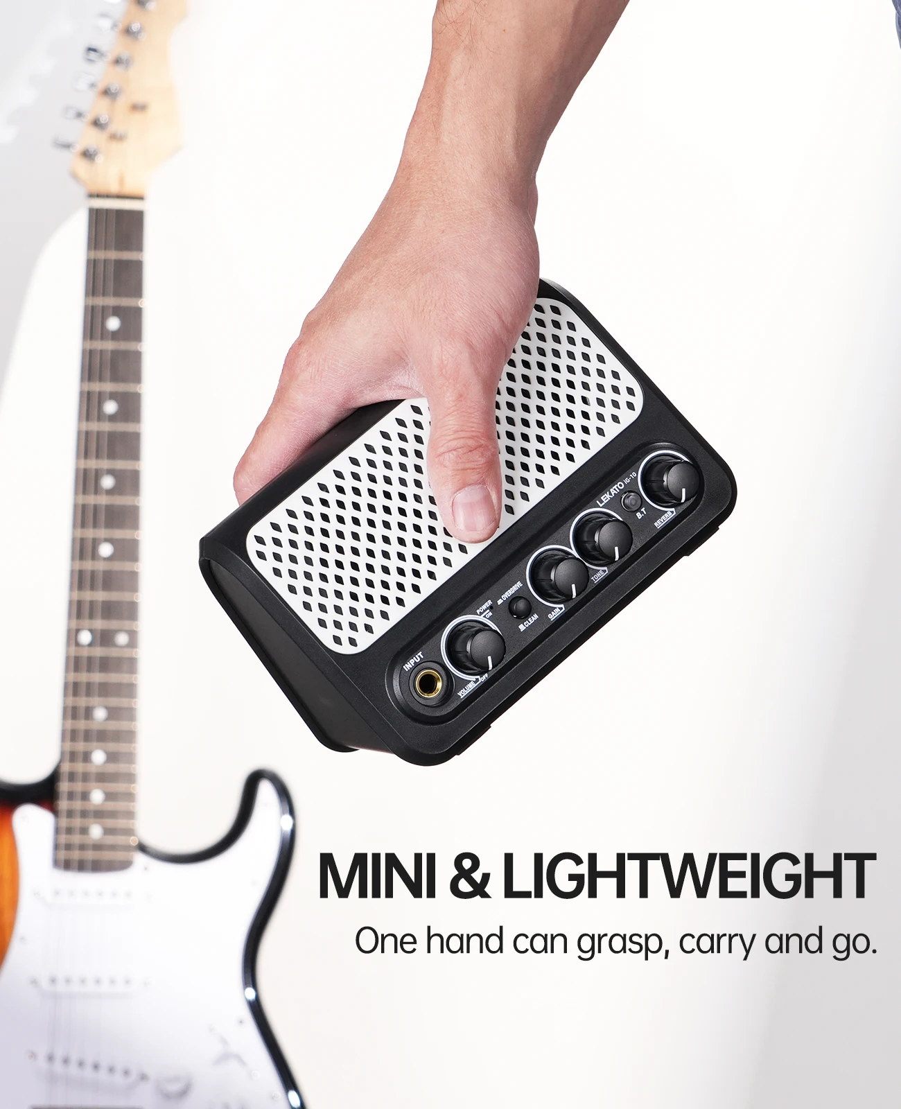LEKATO 10W 미니 일렉트릭 기타 앰프 아날로그  - Musical Instrument Amplifier 리뷰 및 가격