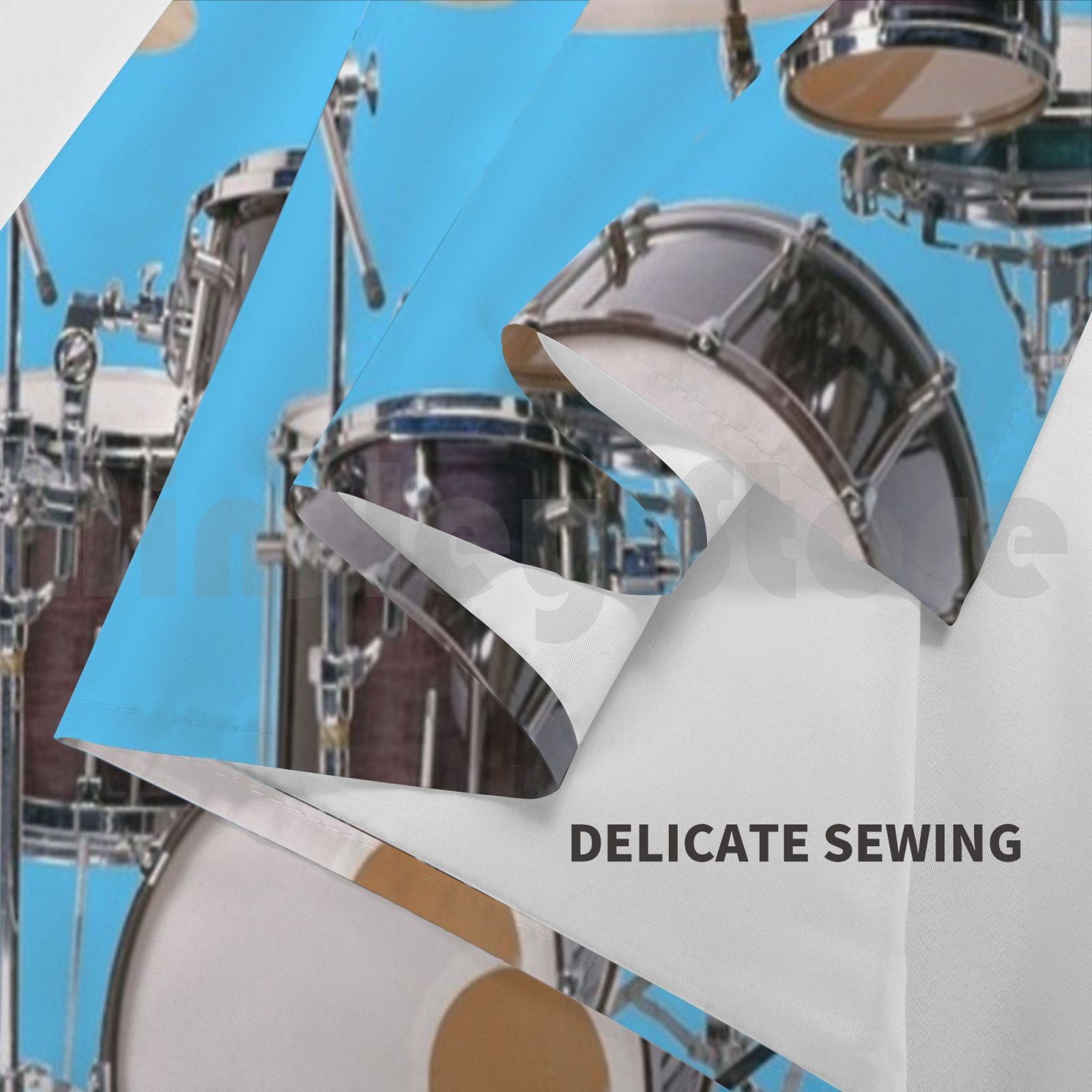 드럼 일러스트 태피스트리 거실 침실 드럼 드럼 드럼 이 - Musical Instrument Images 리뷰 및 가격