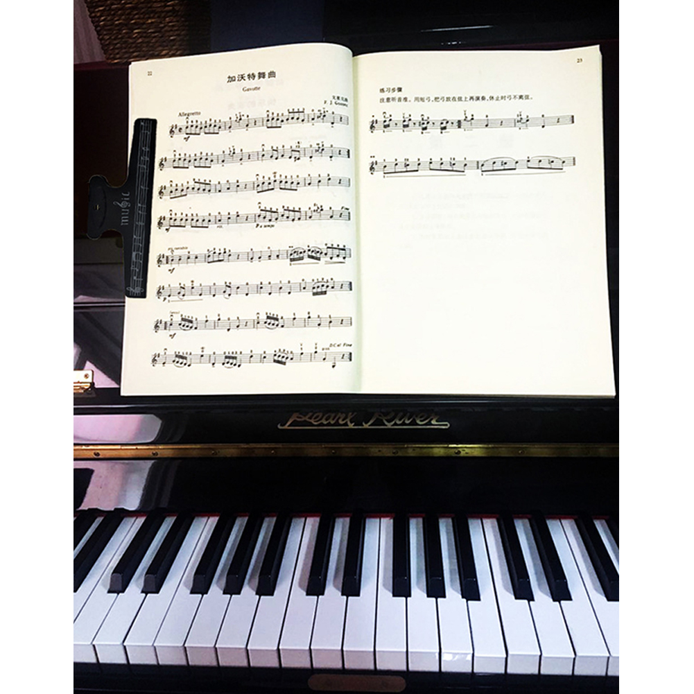 시트 음악 클립 도서 페이지 참고 클립 음악 점수 고정 - Musical Instruments List 리뷰 및 가격