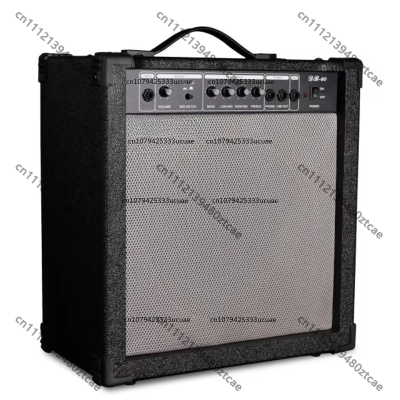 60W 전기 베이스 기타 앰프 휴대용 베이스 스피커 앰 - Musical Instrument Amplifier 리뷰 및 가격