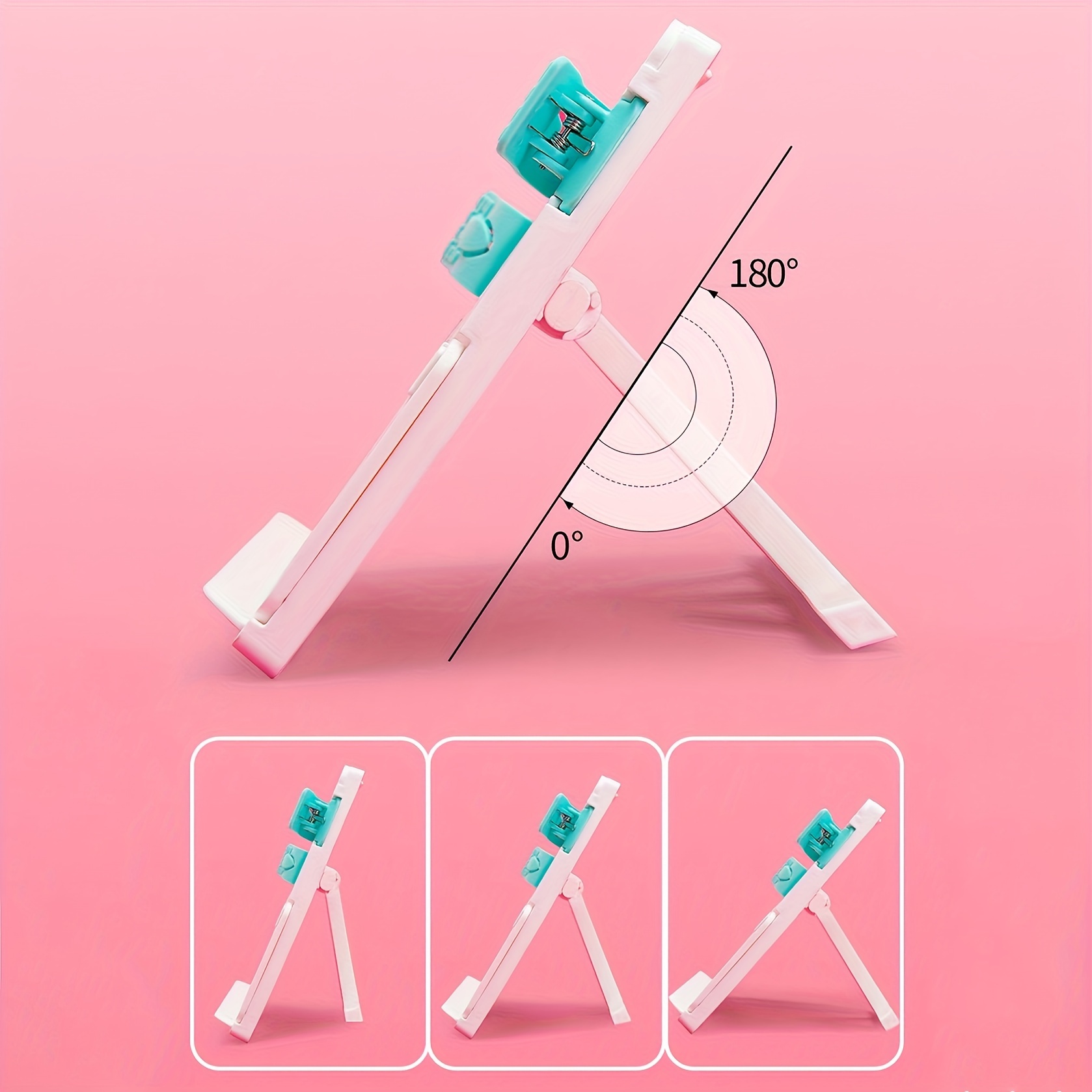 1pc 조정 가능한 휴대용 조정 가능한 독서 책 홀더  - Musical Instruments List 리뷰 및 가격