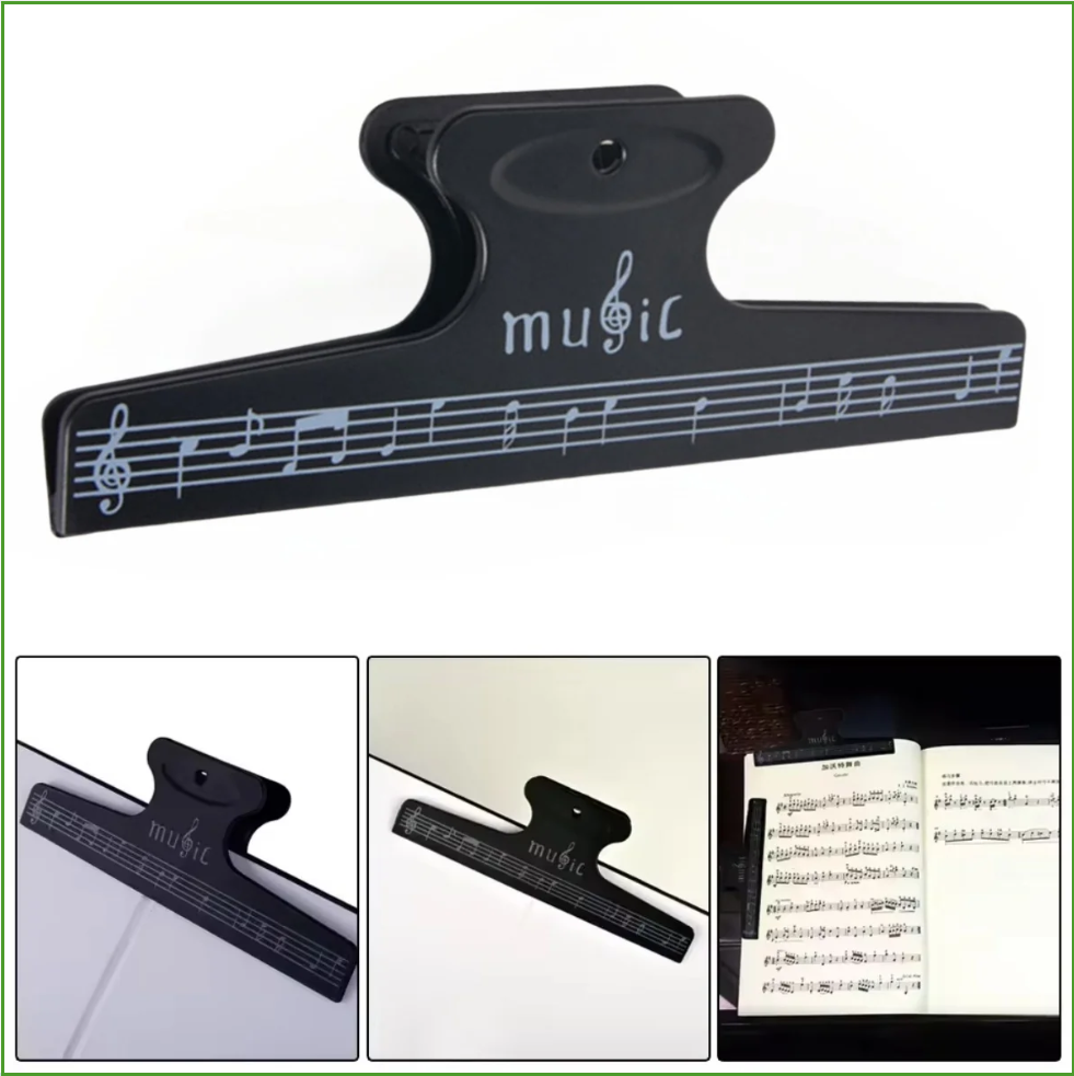 악보 클립 책 페이지 노트 클립 악보 고정 클립 기타  - Musical Instruments List 리뷰 및 가격