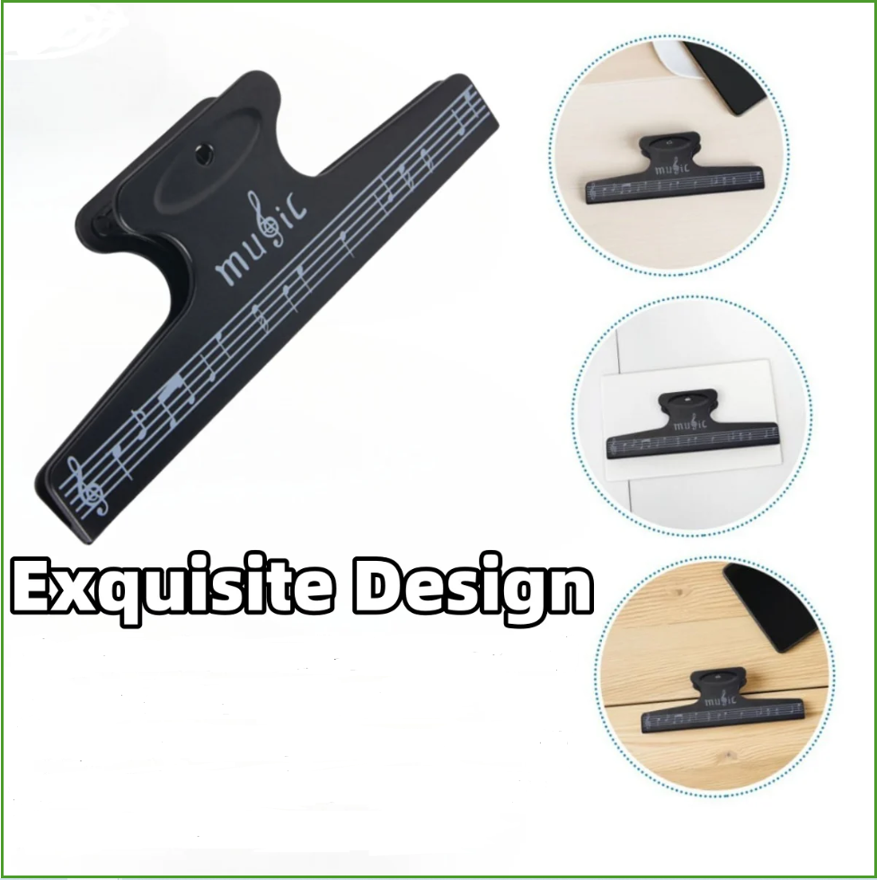 악보 클립 책 페이지 노트 클립 악보 고정 클립 기타  - Musical Instruments List 리뷰 및 가격