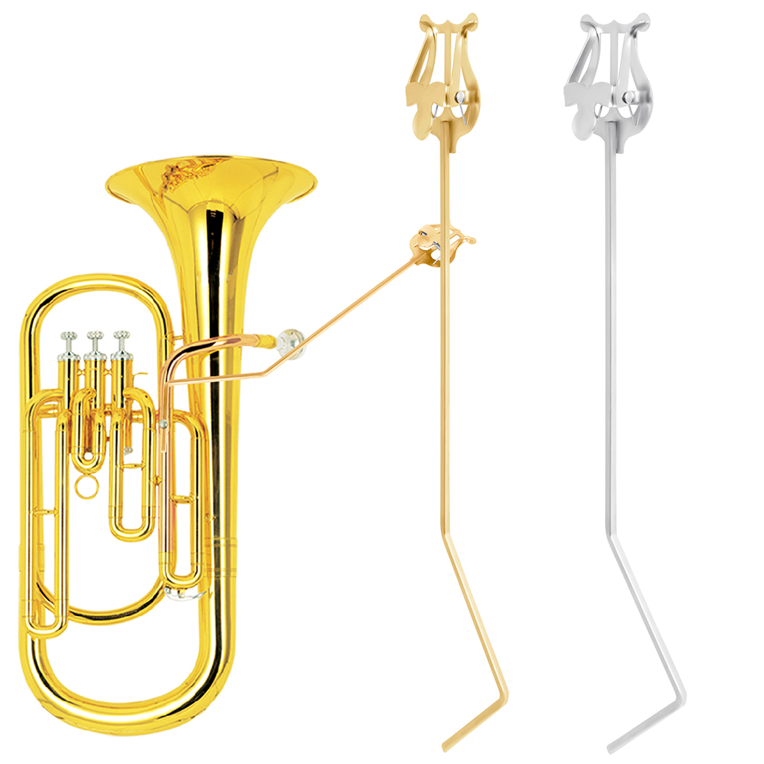 보면대 클라리넷/트럼펫/플루트/알토 색소폰 휴대용 마칭 - Musical Instruments List 리뷰 및 가격