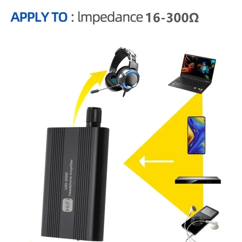 16-300Ω HiFi 헤드폰 앰프 미니 오디오 앰프  - Musical Instrument Amplifier 리뷰 및 가격